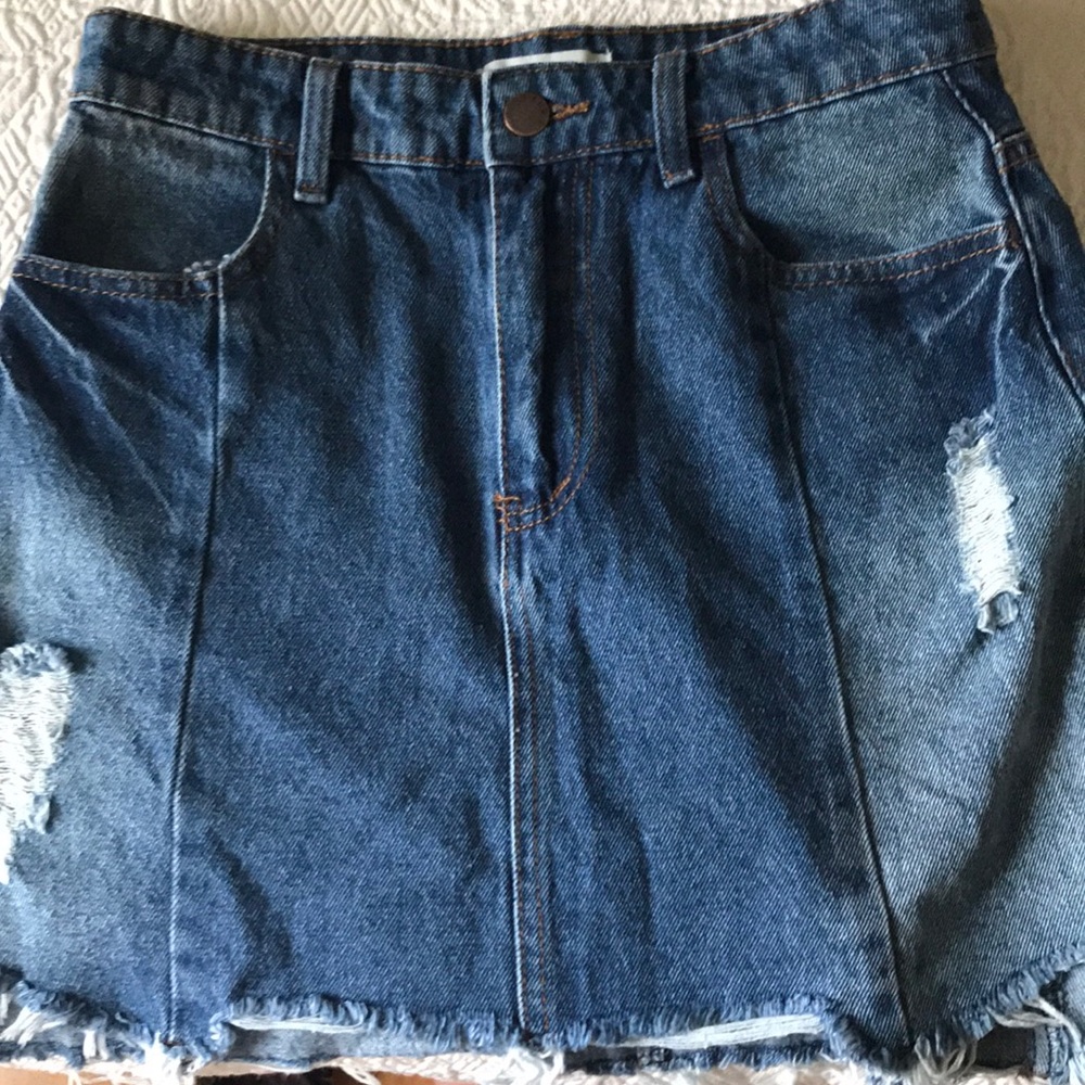 Forever 21 denim skirt